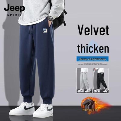 Мужские спортивные штаны-джоггеры на флисовой подкладке JEEP SPIRIT