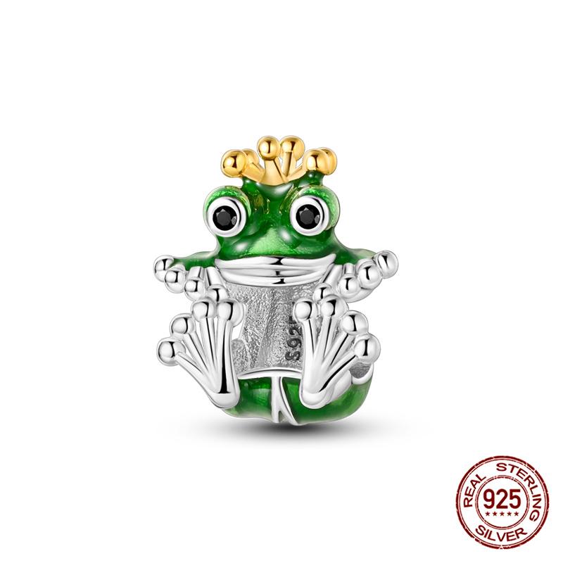 Original Owl Beads 100% 925 Silver Lucky Cat Elephant Charms Fit Original 925 Bracelet DIY Jewelry Making Women's Gift