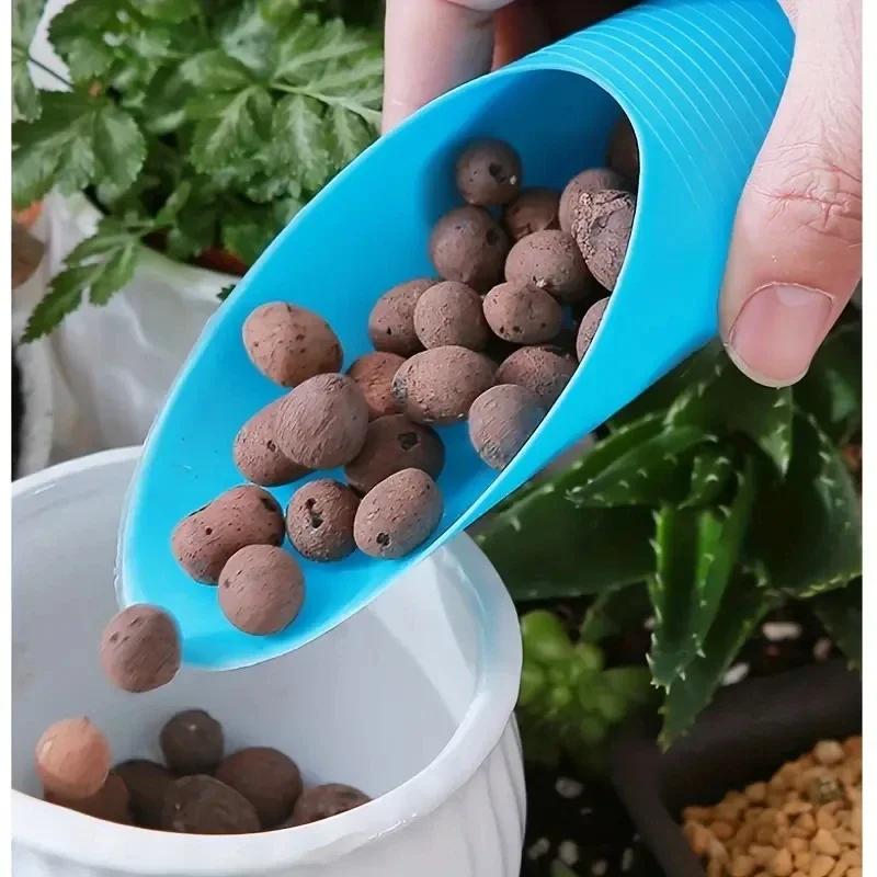 4 шт./набор Пластиковое Прочное Ведро Лопатка Цилиндр для Горшечного Выращивания Лопатка для Почвы для Мясистых Растений Садовые Инструменты Мини-Садовый Посадочный Инструмент