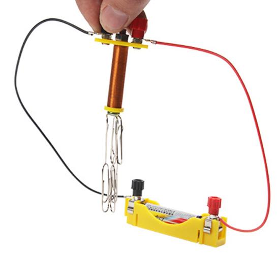 Easy-operating Magnetic Easy-assembled Metal Physics Learning Circuit Model Kit for Child Magnet Experiment Toy