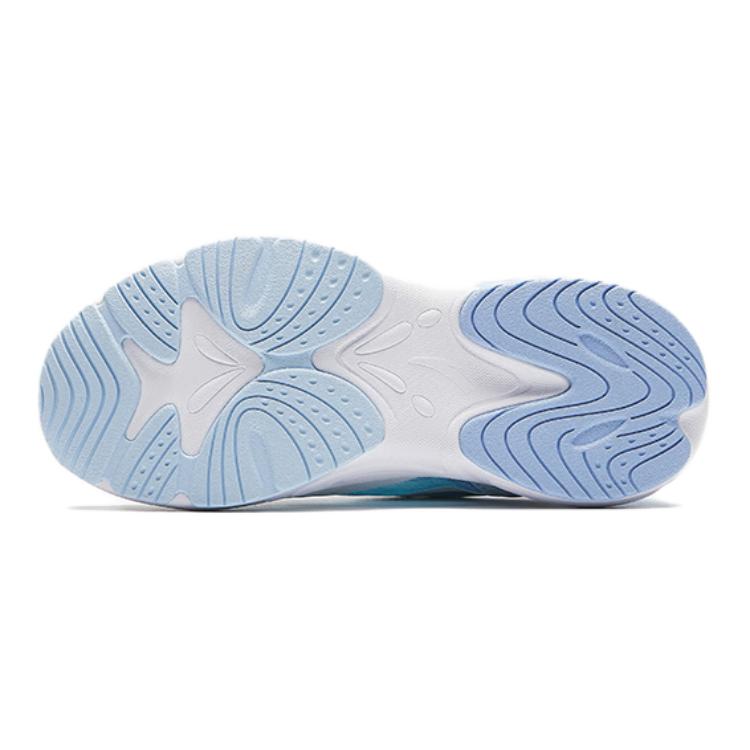Anta Comfortable Versatile Non-Slip Wear-Resistant Low-Top Casual Shoes Kids Sneaker Blue White 322439925-2