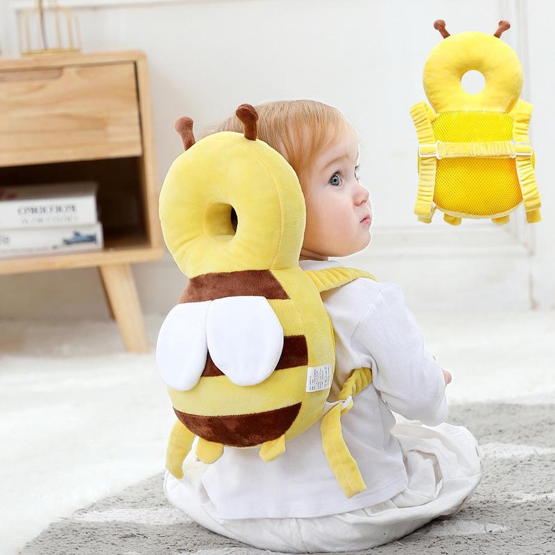 Head Protection Safety Cushion Kids Baby Protection Backpack Wearing Safety Cushion With Adjustable Fixation Straps