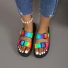 Summer Fashion Trends: Large-sized Thick-soled Sandals Women's Thick-soled Beach Shoes and Flip-flops