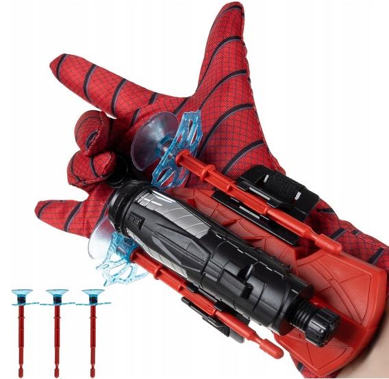 Spiderman Glove Dart Launcher Darts Projectiles Soft Glove
