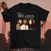 Группа Bee Gees Футболка с коротким рукавом Хлопок Черный Унисекс Унисекс Размер S-5XL Футболка Унисекс
