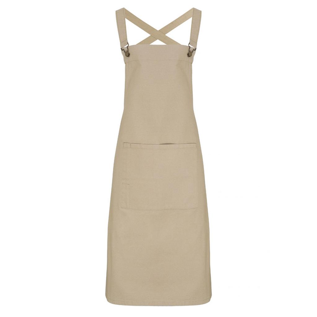 Premier Unisex Adult Barista Cross Back Bib Apron