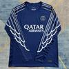 Long Sleeve Football Jerseys Fans - National Team Club Soccer Shirts Cotton Blend All Unisex Adult