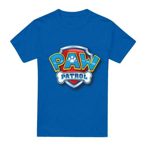 Paw Patrol Mens 3D Logo T-Shirt