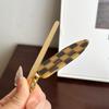 Extra Large Acetate No Trace Hair Clip Fashionable Plaid Hairpin For Women