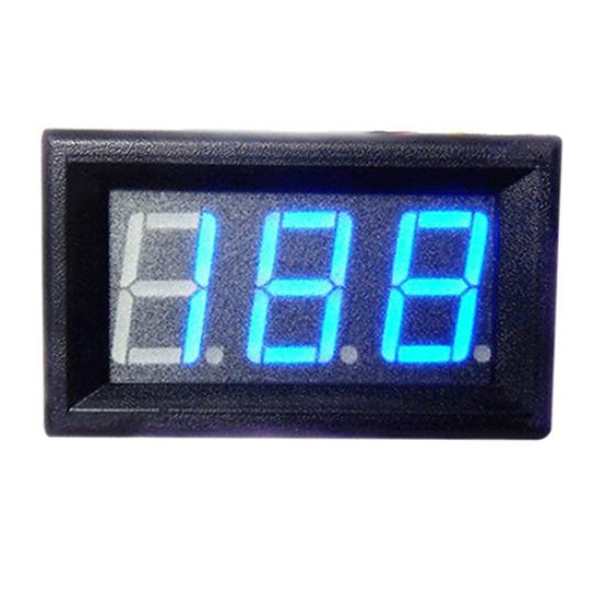 Портативный вольтметр постоянного тока 0-30 В, светодиодный дисплей, цифровой измеритель напряжения двигателя автомобиля