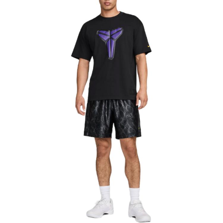 Nike Max90 Футболка мужская с круглым вырезом, свободного кроя, с коротким рукавом, из хлопка, топы, черная FZ8072010