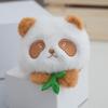 Adorable Cartoon Panda Plush Keychain Toy Cute Stuffed Bag Charm Gift For Couples