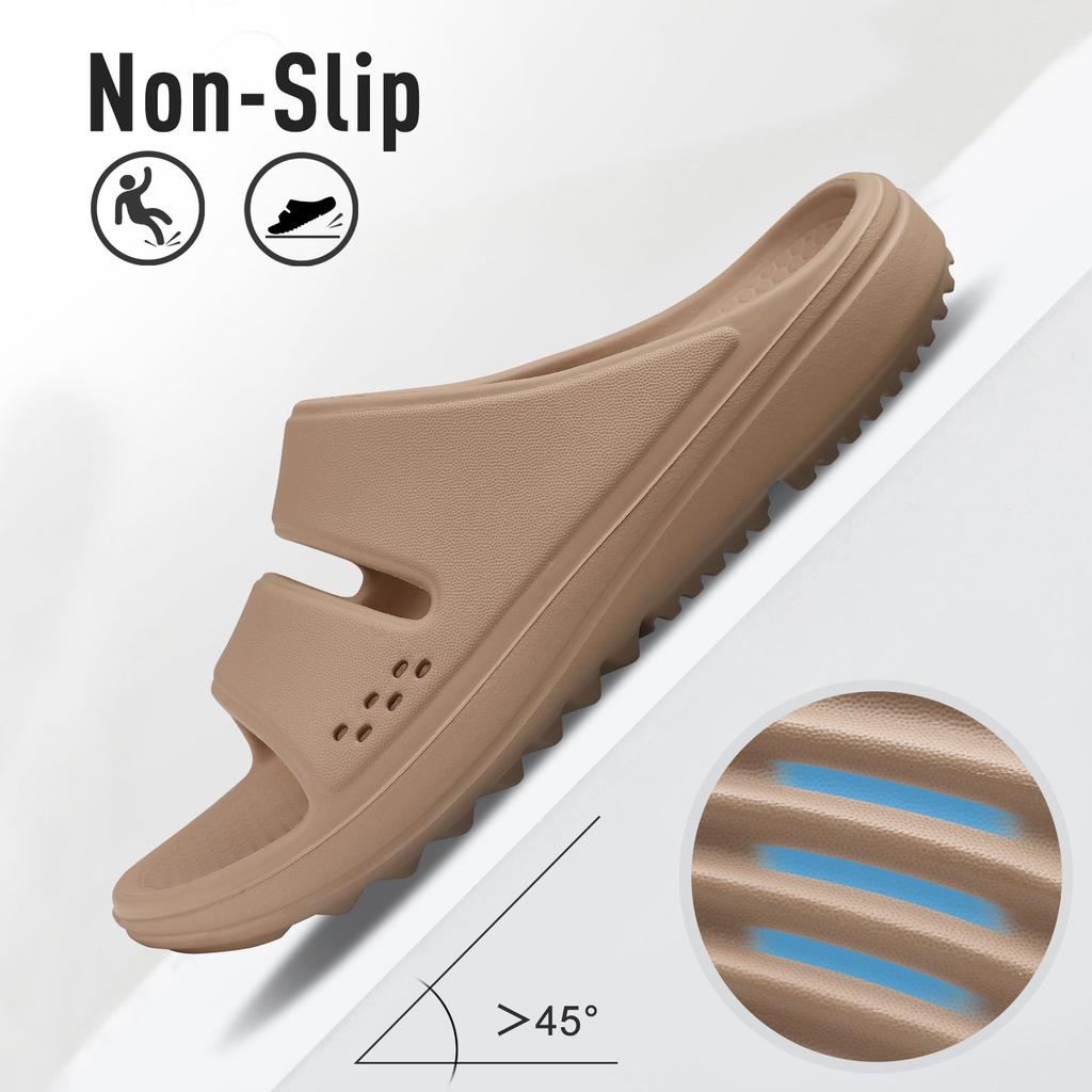 Bebealy Women Orthopedic Slippers With Arch Support Outdoor Men Slippers Soft Antiskid Home Slippers Indoor EVA Cloud Slippers