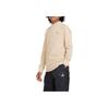 Nike Fashionable Simple Pullover Round Neck Long Sleeve T-Shirt Kids Tops Beige DR6150-252