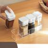 Kitchen Seasoning Bottle SetHousehold Plastic Seasoning JarOil Salt and Sugar Bottle Combination Storage Box