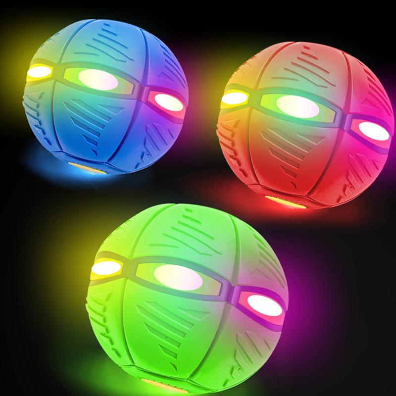 Прыгающий мяч-топ, волшебный летающий шар-тарелка, головоломка, питомец, детские игрушки, для дома и улицы, декомпрессионная трансформация, спортивные мячи