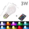 16 Colors Changing Dimmable 3W E27 LED RGB Light Globe Bulb Lamp Wirless IR Remote AC 85-265V