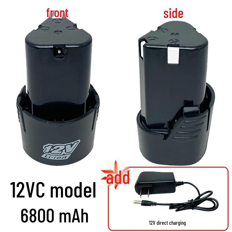 12В аккумуляторная литиевая электрическая отвертка и дрель - большой емкости