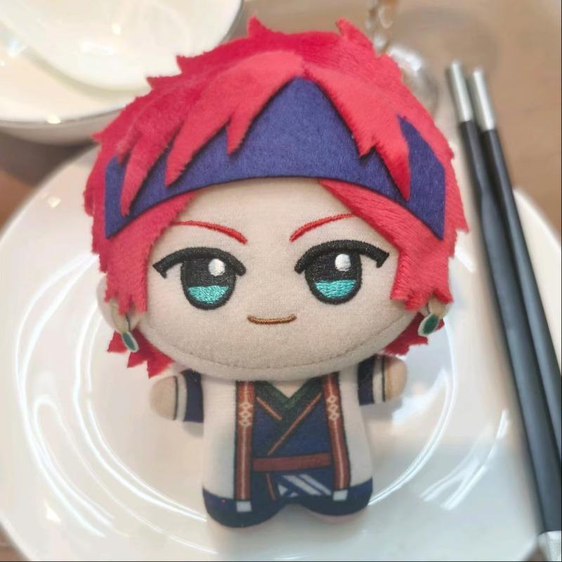 Ensemble Stars Plush Set 2pcs Niki Rinne Mini Cotton Doll Chibi Game Character Stuffed Keychain for Fans Backpack Pendant Birthday Collectible Gift