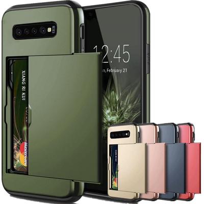 Для Samsung Galaxy S10 Plus S10E S10 5G S9 S8 Чехол-броня с выдвижным кошельком Держатель для карт Чехол Для Samsung Note 9 8