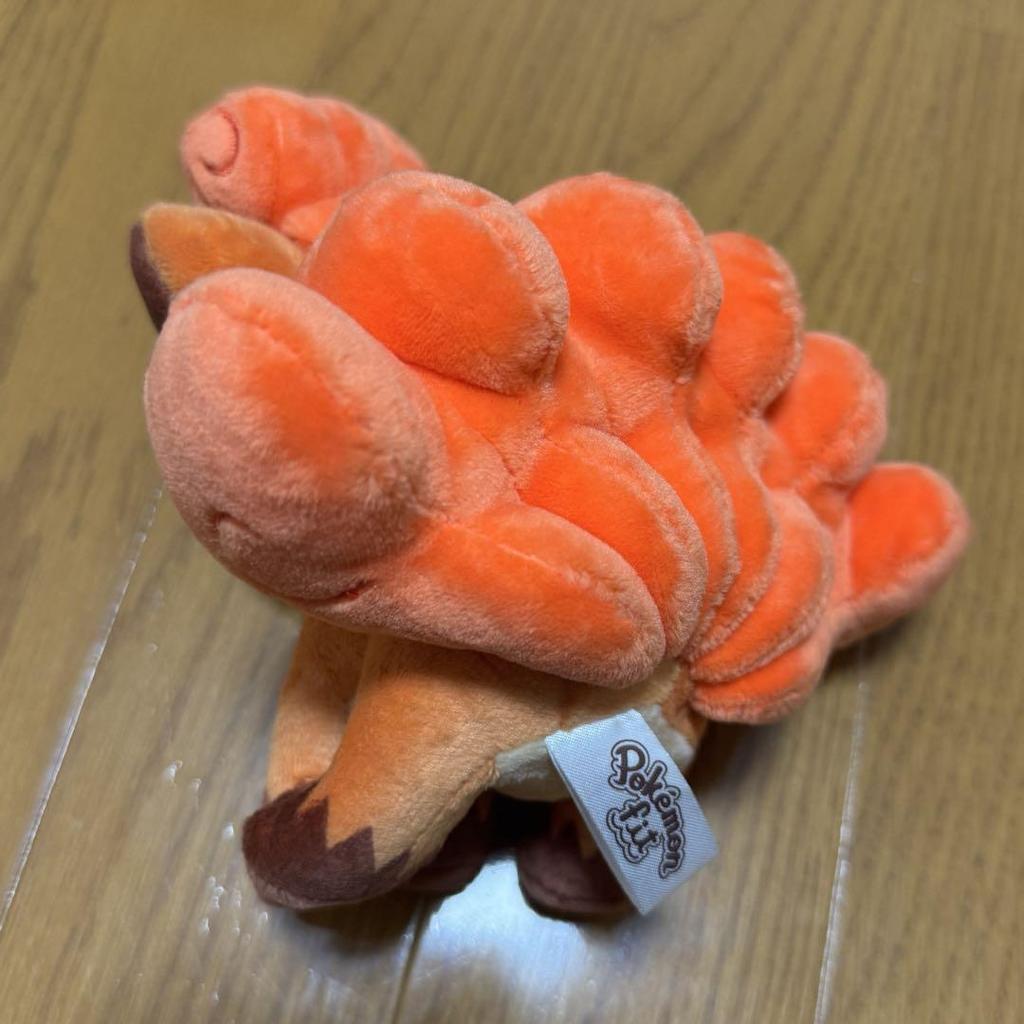 Б/у плюшевая игрушка Pokemon Fit Vulpix без тега