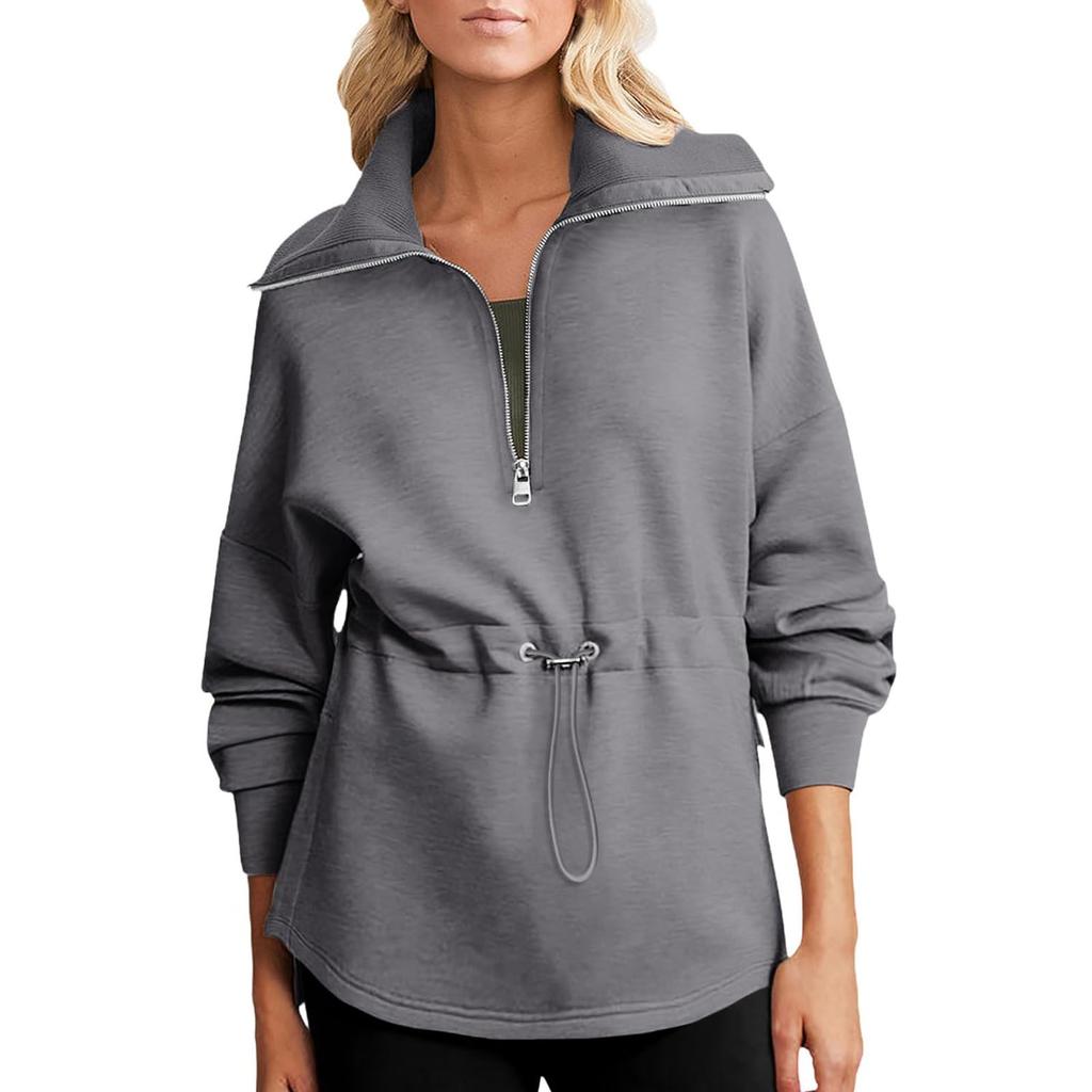 Женские повседневные толстовки на молнии, модные, с длинным рукавом, текстурированные топы, куртки