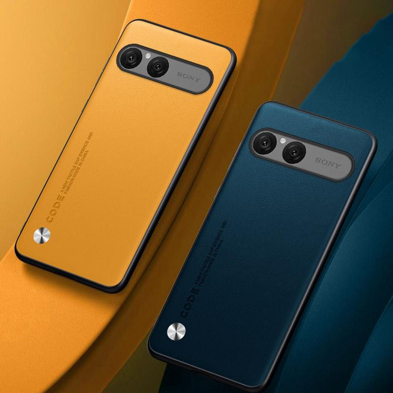 Роскошный чехол из искусственной ПУ кожи для Sony Xperia 10 VII 10VII, задняя крышка, силиконовый противоударный защитный чехол для телефона Sony Xperia10 VII