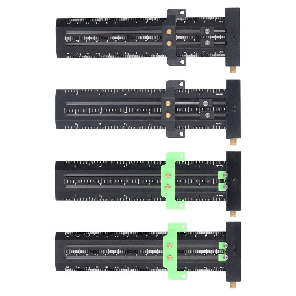 Разметочный шаблон типа Т со стальной иглой, двухлинейная разметочная линейка, деревообрабатывающая раздвижная измерительная линейка