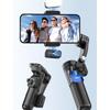 Подвес для мобильного телефона, трехосевой стабилизатор, интеллектуальное отслеживание лиц, защита от сотрясений, фотосъемка в реальном времени, ручной штатив