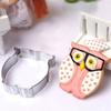 1pc  3D Owl Shape Biscuit Mold Cutter Gingerbread Cartoon Stainless Steel Cookie Moulds Bakeware Fondant Cake Decorating Tools