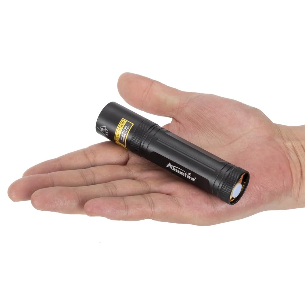 Alonefire SV77 10 Вт Ультрафиолетовый Черный Свет Мощный УФ Светодиодный Свет Длина Волны 365 нм Тип C USB Перезаряжаемый Свет Анизаки Деревянная Лампа Инспекция Моча Домашних Животных