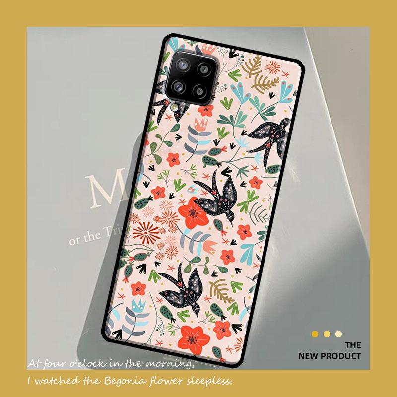 Чехол Garden Birds для Samsung Galaxy A54 A34 A52 A32 A22 A12 A13 A14 A23 A33 A53 A73 A51 A71