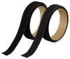 TRUSCO Strong 25mm X Black Velcro, Adhesive, 1m,