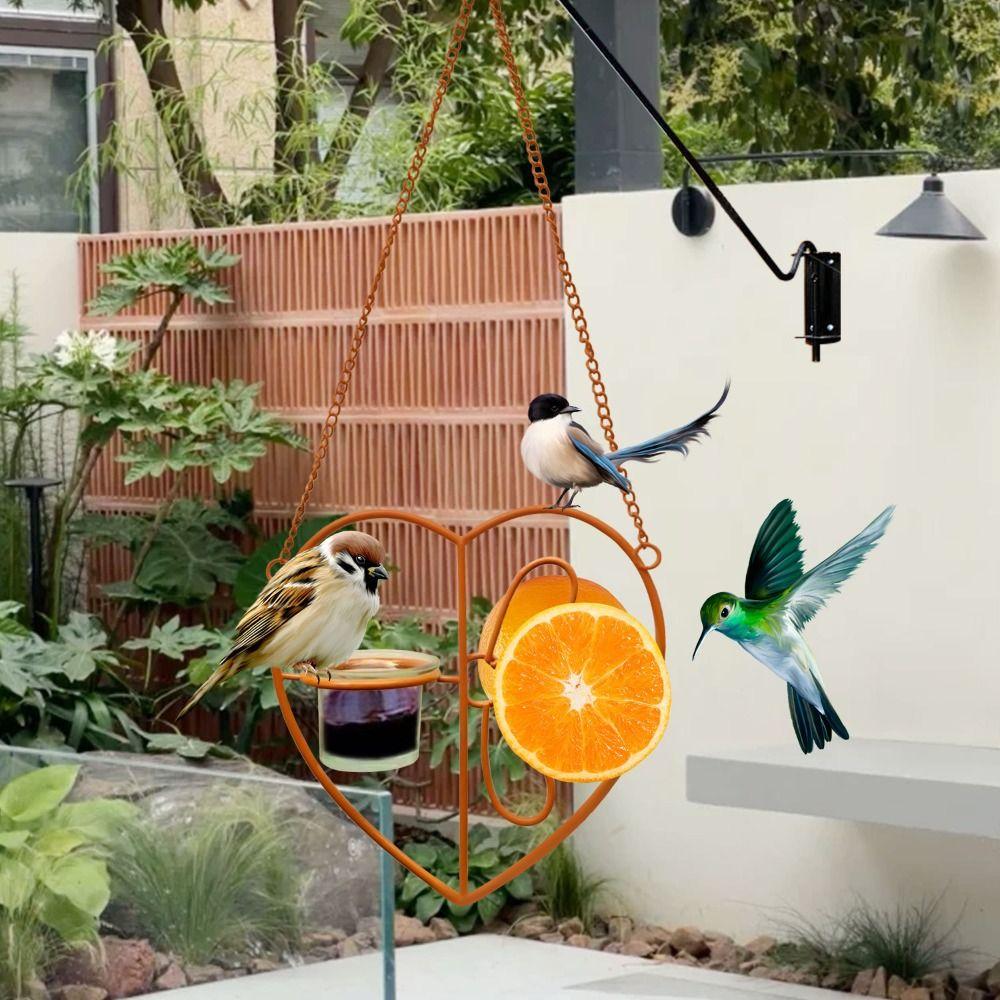 Hanging Design Bird Feeder Jelly Feeder Tray Oranges Feeder Exquisite Jelly Feeder For Outdoors
