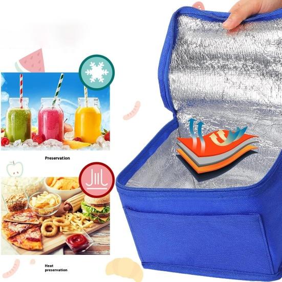 Термосумка для ланча, портативная термосумка, большая вместимость, складная, легкая, сумка-холодильник, принадлежности для кемпинга