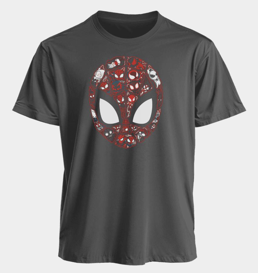 Men's and Women's T-shirts Spider-Man Summer American Style Spring and Autumn Loose Oversized Casual Short-sleeved