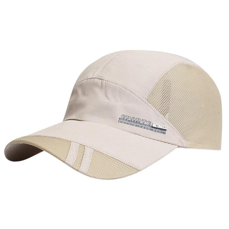 Baseball Cap Summer Quick Dry Mesh Sun Hat Tennis Golf Cap Hiking Running Sailboat Beach Hat
