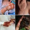 Wedding Tool Body Art Sticker Henna Tattoo Stickers Water Transfer Decals Temporary Tattoo