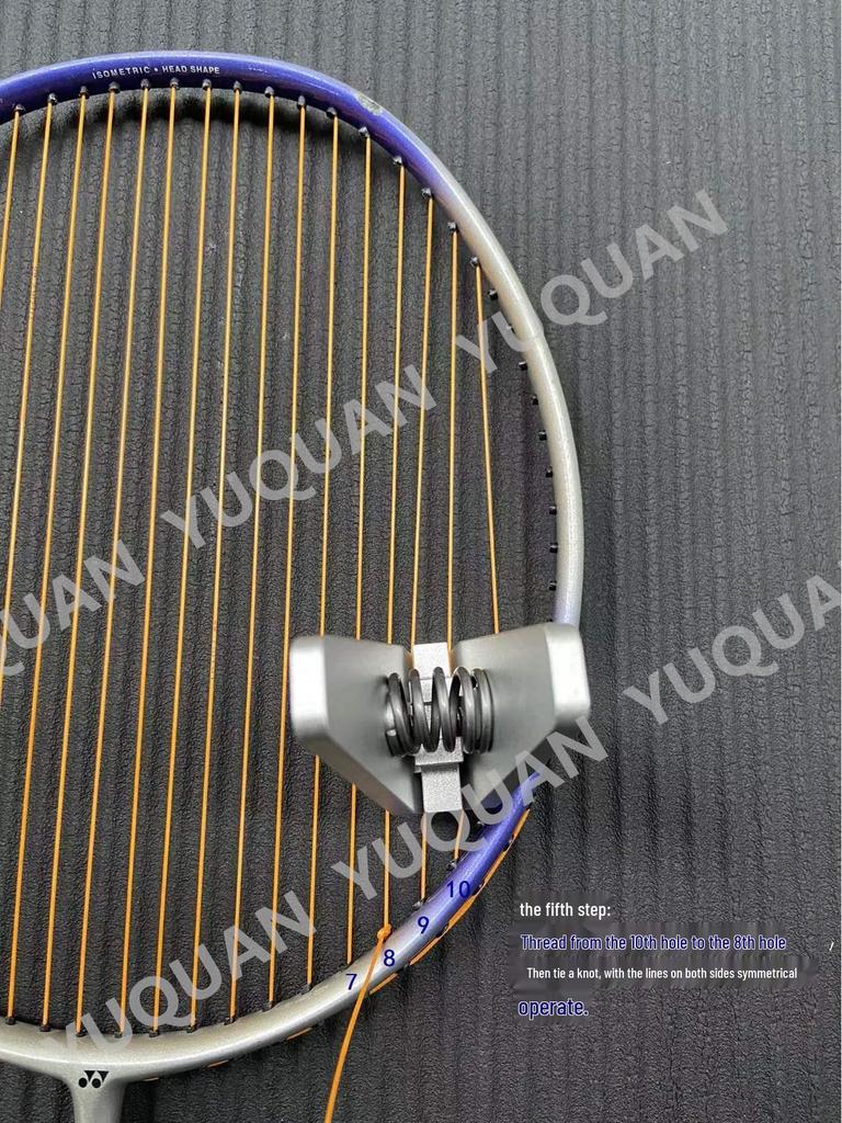 Набор инструментов для самостоятельной натяжки струн и фиксации бадминтонных ракеток