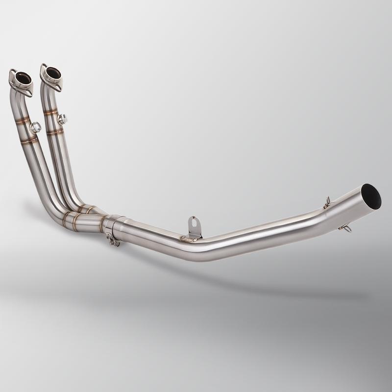 Накладной глушитель для CFMOTO 450 SR 450SR 2022 2023 годов Мотоцикл Полная выхлопная система Escape moto Модифицированная соединительная трубка Вход 51 мм