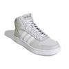 Adidas Кроссовки унисекс Hoops 2.0 Mid Grey Grey-Two Cloud-White Grey-Five FW4477