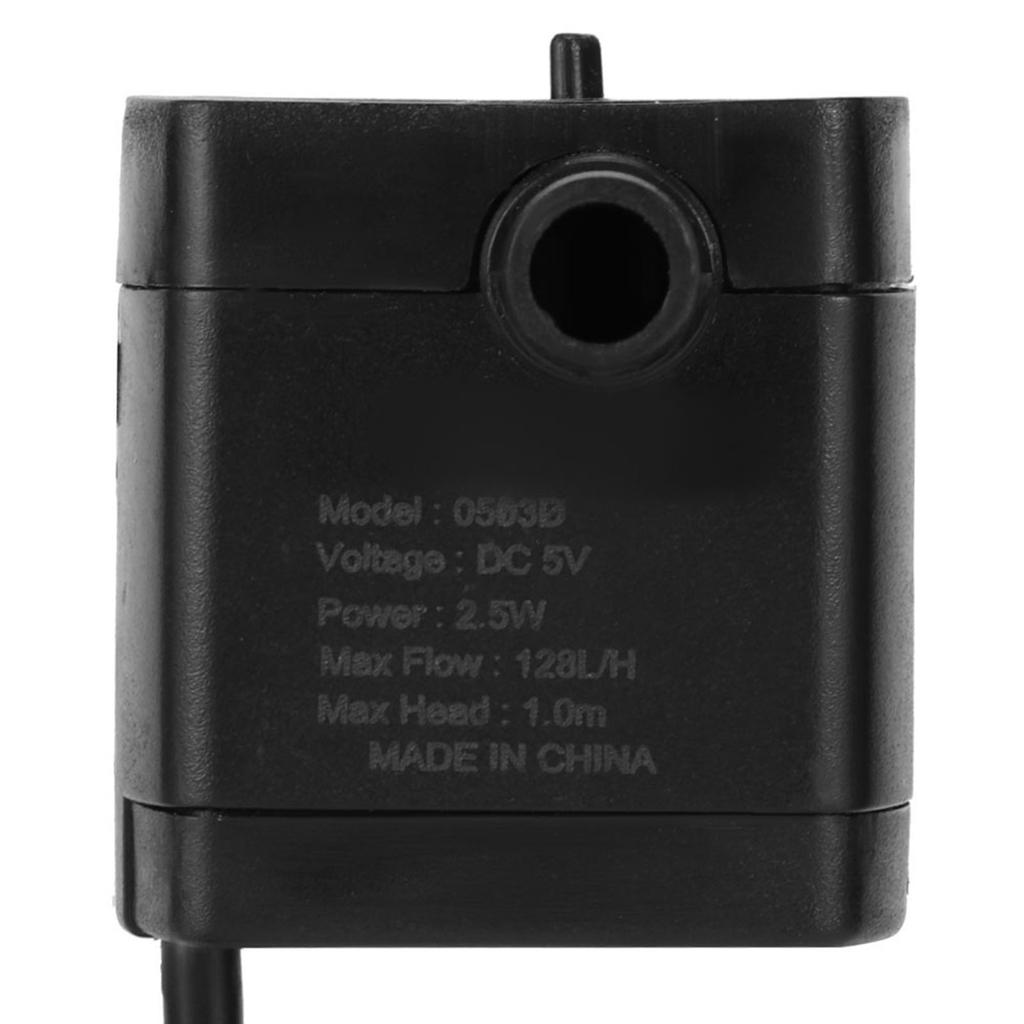 5 В гидропоника крытый миниатюрный фонтан ландшафтный водяной насос кабель для прудовых аквариумов