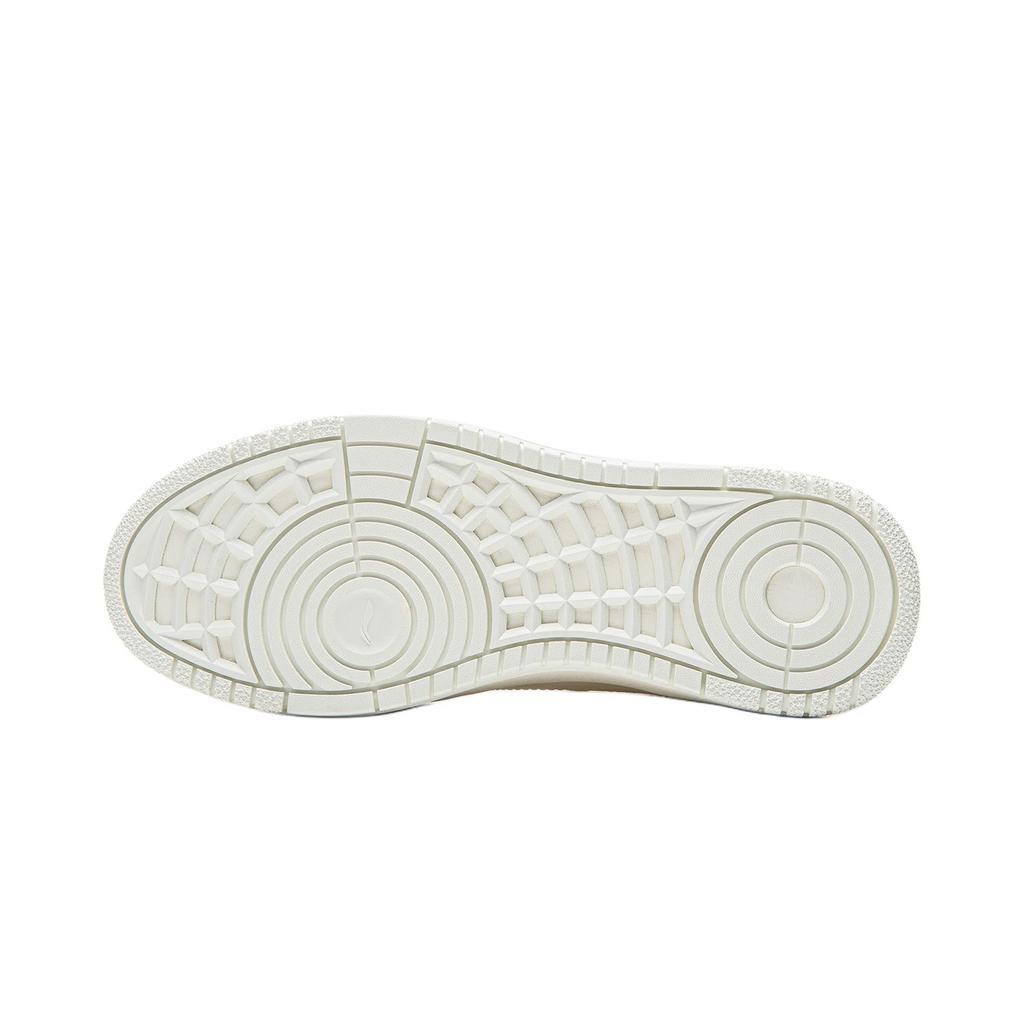 Li Ning Tianji Мягкие, нескользящие, износостойкие, увеличивающие рост, низкие кеды для скейтборда, женские, бело-синие, AGCW068-1