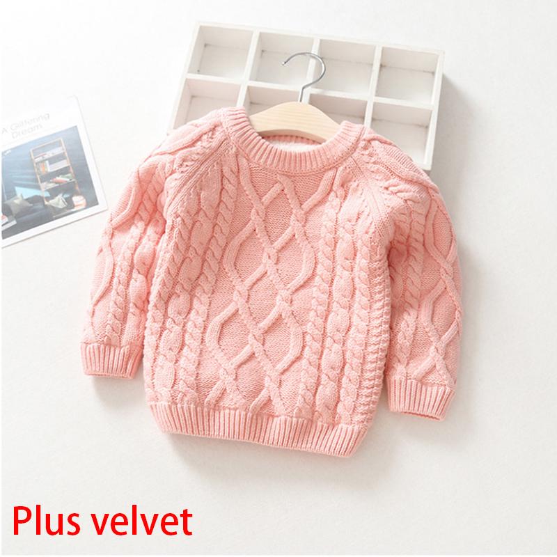 YUBAOBEI Baby Winter Children Toddler Sweater Thick Warm Baby Boy Girls Sweater Winter Knitwear Pullo