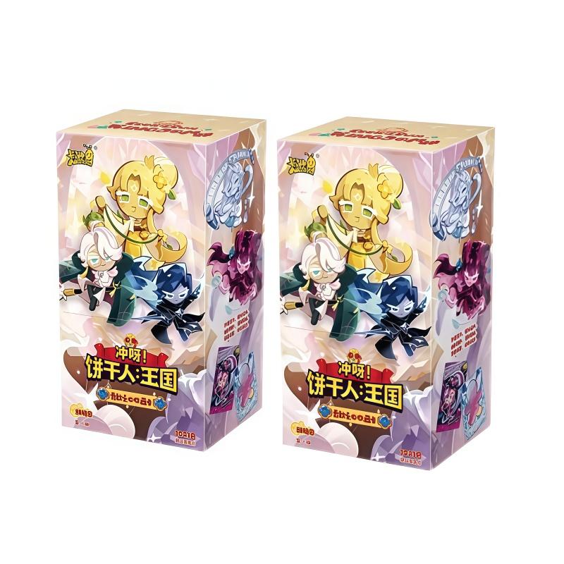 Новая KAYOU Cookie Run: Kingdom Cards - Глава 'Храброе сердце' Хрустящий Пакетик - Коллекционные Карточки Аниме Для Игр И Приключений