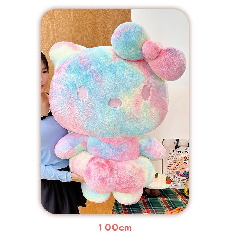 Многоцветная плюшевая кукла Hello Kitty - Милая кошка, подушка для объятий, идеальный подарок на день рождения лучшего друга