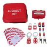 Комплект блокировки и маркировки (Lockout Tagout) с зажимом для автоматического выключателя, устройство блокировки для промышленной изоляции энергии