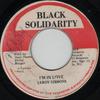 7-дюймовая пластинка LEROY GIBBONS Im In Love NONE Black Solidarit 1987 Ямайка Регги Ска Даб Б/у