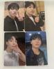 [USED] BTS Jungkook Golden Yizhiyu Limited Trading Cards (4 Pieces)
