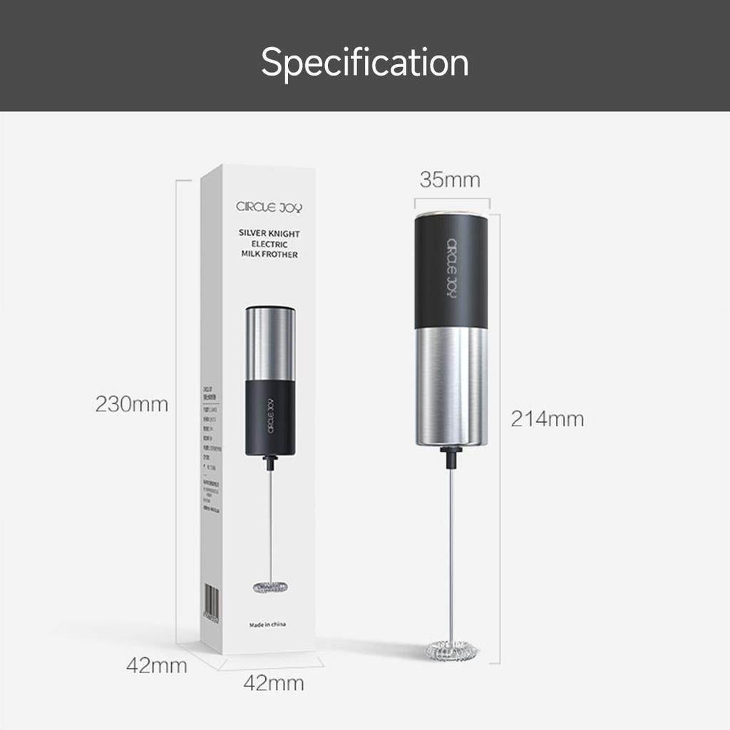Электрический вспениватель молока Xiaomi Circle Joy, мини-пеногенератор, кофеварка, взбиватель яиц для мешалки для капучино, портативный блендер, кухонный инструмент